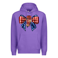Purple bow Premium Hoodie - JahusDesignShop