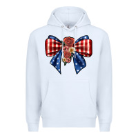 White bow Premium Hoodie - JahusDesignShop