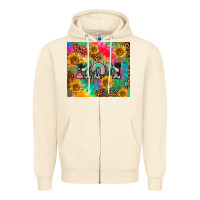 Sandshell Mom rainbow sunflower Zipper Hoodie - CowGirlArtShop
