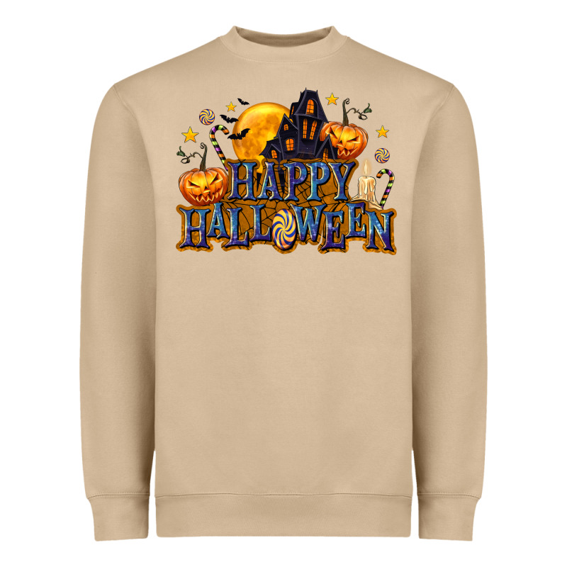 Happy Halloween Heavyweight Sweatshirt by texasbilliewilder | Teevron