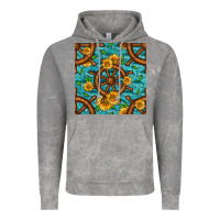 Cloud Rock Lake Boat Rudder And Sunflowers Seamless Pattern Vintage Hoodie - BundleAndBundleShop