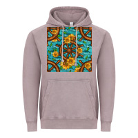 Vintage Zinc Lake Boat Rudder And Sunflowers Seamless Pattern Vintage Hoodie - BundleAndBundleShop