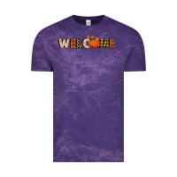 Cloud Purple welcome pumpkin Vintage Tee - BundleAndBundleShop