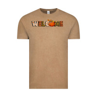 Vintage Coffee welcome pumpkin Vintage Tee - BundleAndBundleShop
