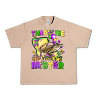 Throw Me Something Mister Louisiana Mardi Gras Urban Heavy Tee | Teevron
