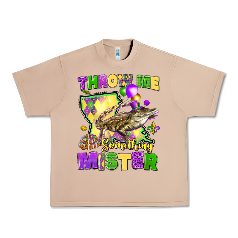 Throw Me Something Mister Louisiana Mardi Gras Urban Heavy Tee by LillyAllenDesigns | Teevron