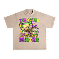 French Oak throw me something mister louisiana mardi gras Urban Heavy Tee - LillyAllenDesigns