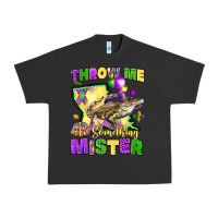 Pigment Black throw me something mister louisiana mardi gras Urban Heavy Tee - LillyAllenDesigns