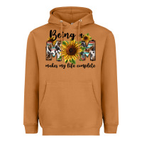Meerkat Being a mom makes my life complete Mother's Day Heavyweight Hoodie - FaDigitalArtStudio