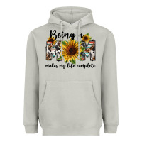 Moon Dust Being a mom makes my life complete Mother's Day Heavyweight Hoodie - FaDigitalArtStudio