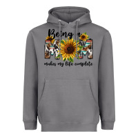Storm Being a mom makes my life complete Mother's Day Heavyweight Hoodie - FaDigitalArtStudio