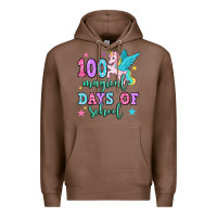 Chestnut hundred magical days of school unicorn Premium Hoodie - OliviaCreatesArt