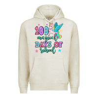 Oatmeal Heather hundred magical days of school unicorn Premium Hoodie - OliviaCreatesArt