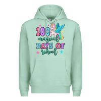 Seafoam hundred magical days of school unicorn Premium Hoodie - OliviaCreatesArt