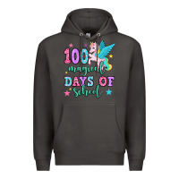 Smoke hundred magical days of school unicorn Premium Hoodie - OliviaCreatesArt