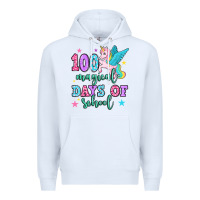 White hundred magical days of school unicorn Premium Hoodie - OliviaCreatesArt