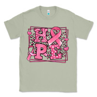 Matcha hope breast cancer awareness ribbon Classic Tee - LillyAllenDesigns