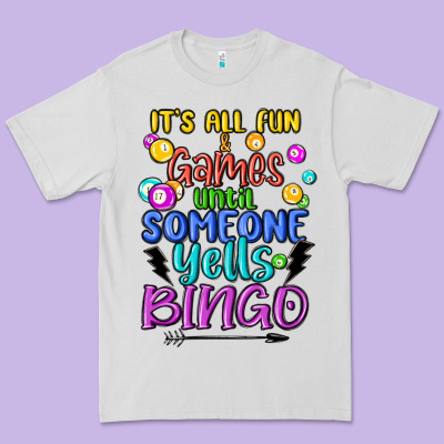 Bingo Premium Tee Designed By Maliassmallbusiness