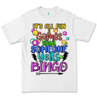 White bingo Premium Tee - MaliasSmallBusiness