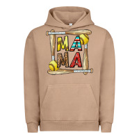 Pigment Burro softball mama Urban Hoodie - CowhideDigitalArt