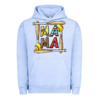 Pigment Grape Ice softball mama Urban Hoodie - CowhideDigitalArt