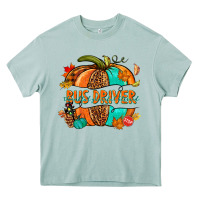 Arona bus driver pumpkin Heavy Core Tee - NancyCooperArtShop