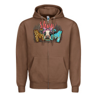Chestnut Show mom cow Zipper Hoodie - CowGirlArtShop