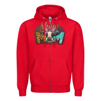 Red Show mom cow Zipper Hoodie - CowGirlArtShop