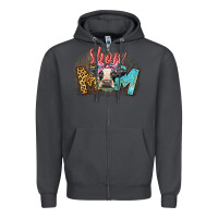 Smoke Show mom cow Zipper Hoodie - CowGirlArtShop