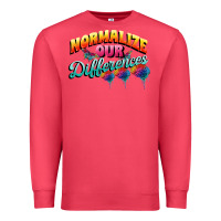 Cardinal Normalize our differences Autism Premium Sweatshirt - FaDigitalArtStudio