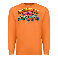 Carrot Normalize our differences Autism Premium Sweatshirt - FaDigitalArtStudio
