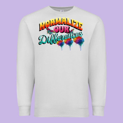 Normalize Our Differences Autism Premium Sweatshirt Designed By Fadigitalartstudio
