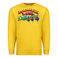 Lemon Normalize our differences Autism Premium Sweatshirt - FaDigitalArtStudio