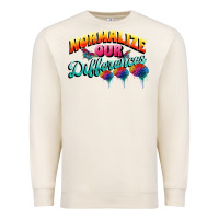 Sandshell Normalize our differences Autism Premium Sweatshirt - FaDigitalArtStudio