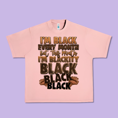 Im Black Every Month But This Month Im Blackity Bl Urban Heavy Tee Designed By Lillyallendesigns