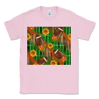 Bubblegum Pink american football with sunflower tumbler Classic Tee - BundleAndBundleShop