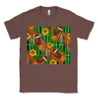 Chestnut american football with sunflower tumbler Classic Tee - BundleAndBundleShop