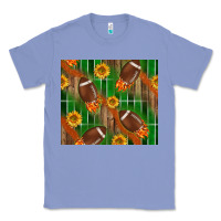 Colony Blue american football with sunflower tumbler Classic Tee - BundleAndBundleShop