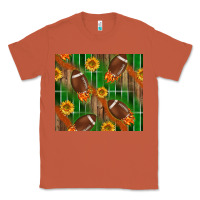 Copper american football with sunflower tumbler Classic Tee - BundleAndBundleShop