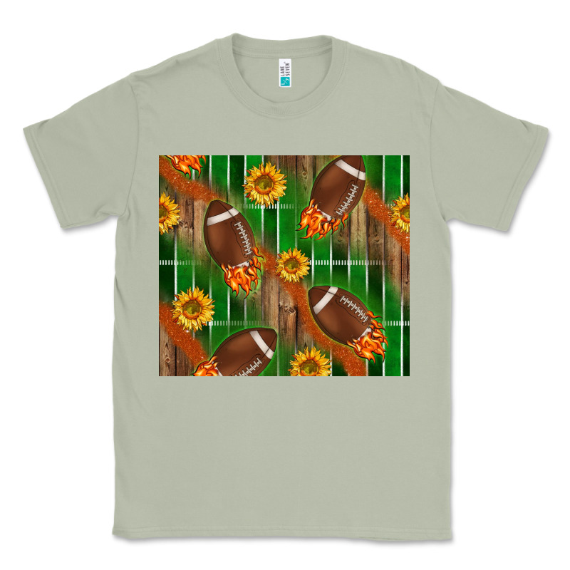 American Football With Sunflower Tumbler Classic Tee by BundleAndBundleShop | Teevron