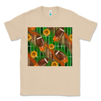 Mushroom american football with sunflower tumbler Classic Tee - BundleAndBundleShop