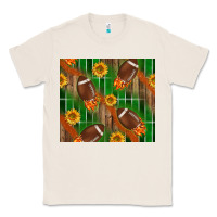 Natural american football with sunflower tumbler Classic Tee - BundleAndBundleShop