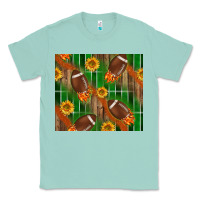 Seafoam american football with sunflower tumbler Classic Tee - BundleAndBundleShop