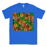 True Royal american football with sunflower tumbler Classic Tee - BundleAndBundleShop