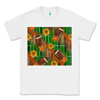 White american football with sunflower tumbler Classic Tee - BundleAndBundleShop