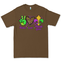 Cacao peace love mardi gras Premium Tee - JahusDesignShop