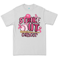 Dove Grey strike out cancer baseball Premium Tee - MaliasSmallBusiness