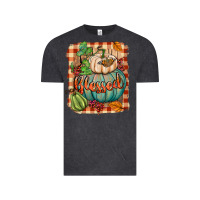 Vintage Black Blessed Vintage Tee - BundleAndBundleShop