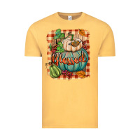 Vintage Mustard Blessed Vintage Tee - BundleAndBundleShop