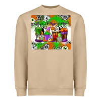 Mushroom Halloween Coffee Cups Heavyweight Sweatshirt - texasbilliewilder